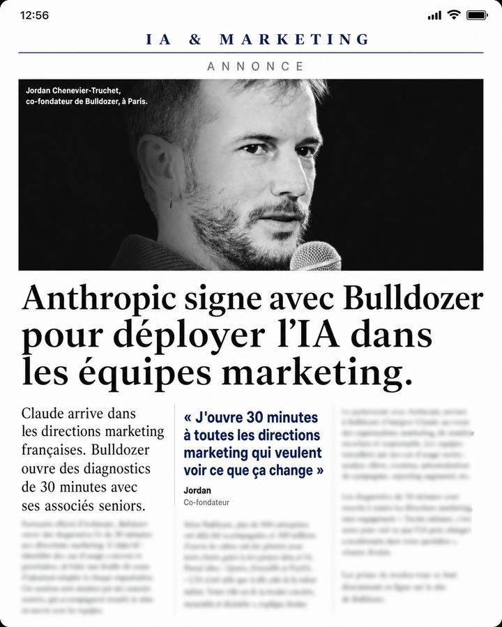 Bulldozer ad
