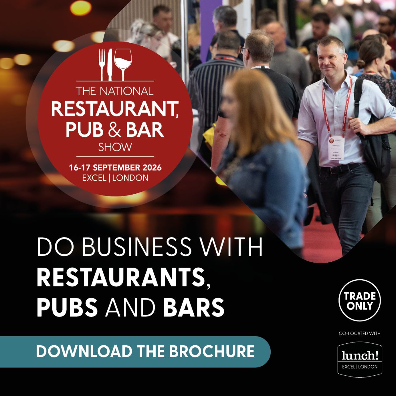The National Restaurant, Pub & Bar Show ad