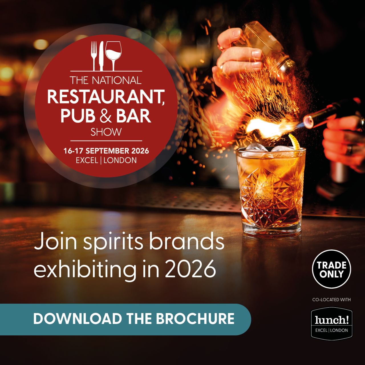 The National Restaurant, Pub & Bar Show ad