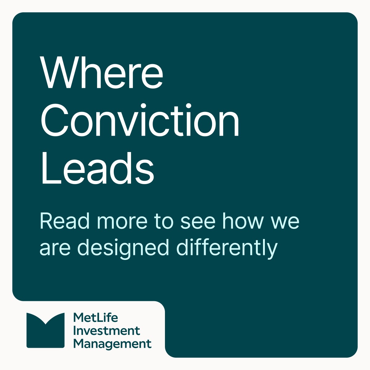 MetLife Investment Management ad