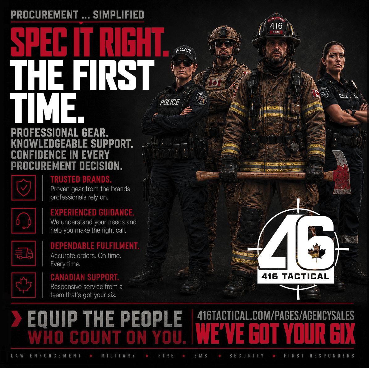 416 Tactical Supply ad