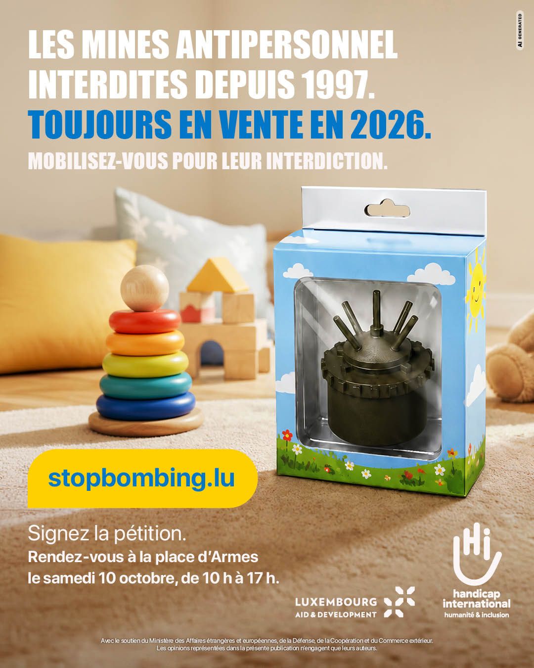 Handicap International Luxembourg ad