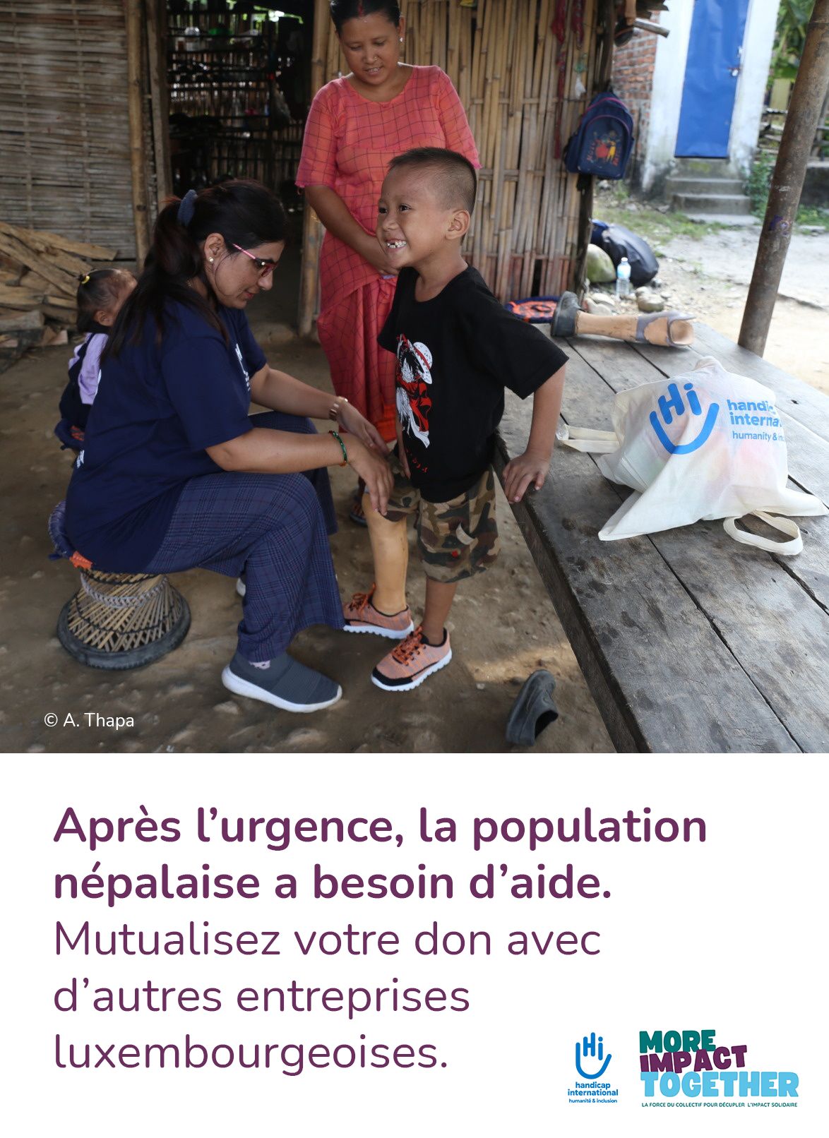 Handicap International Luxembourg ad