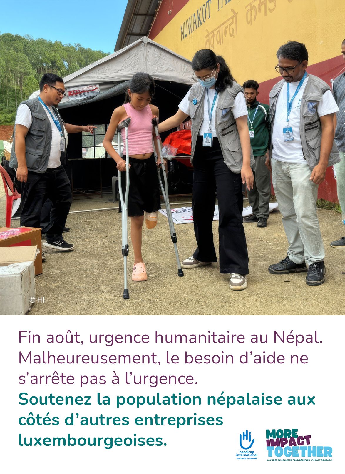 Handicap International Luxembourg ad