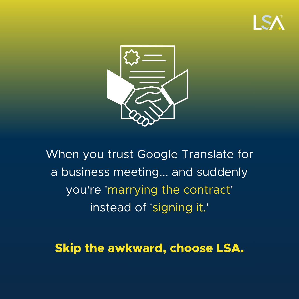 Language Services Associates ad