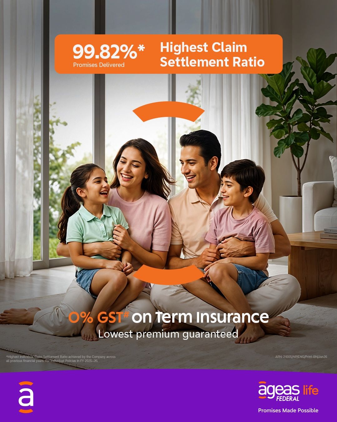 Ageas Federal Life Insurance ad