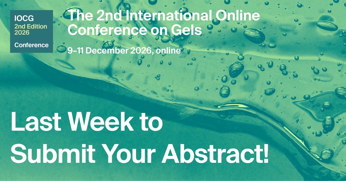 Gels MDPI ad