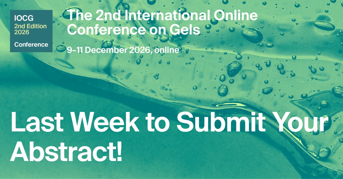 Gels MDPI ad
