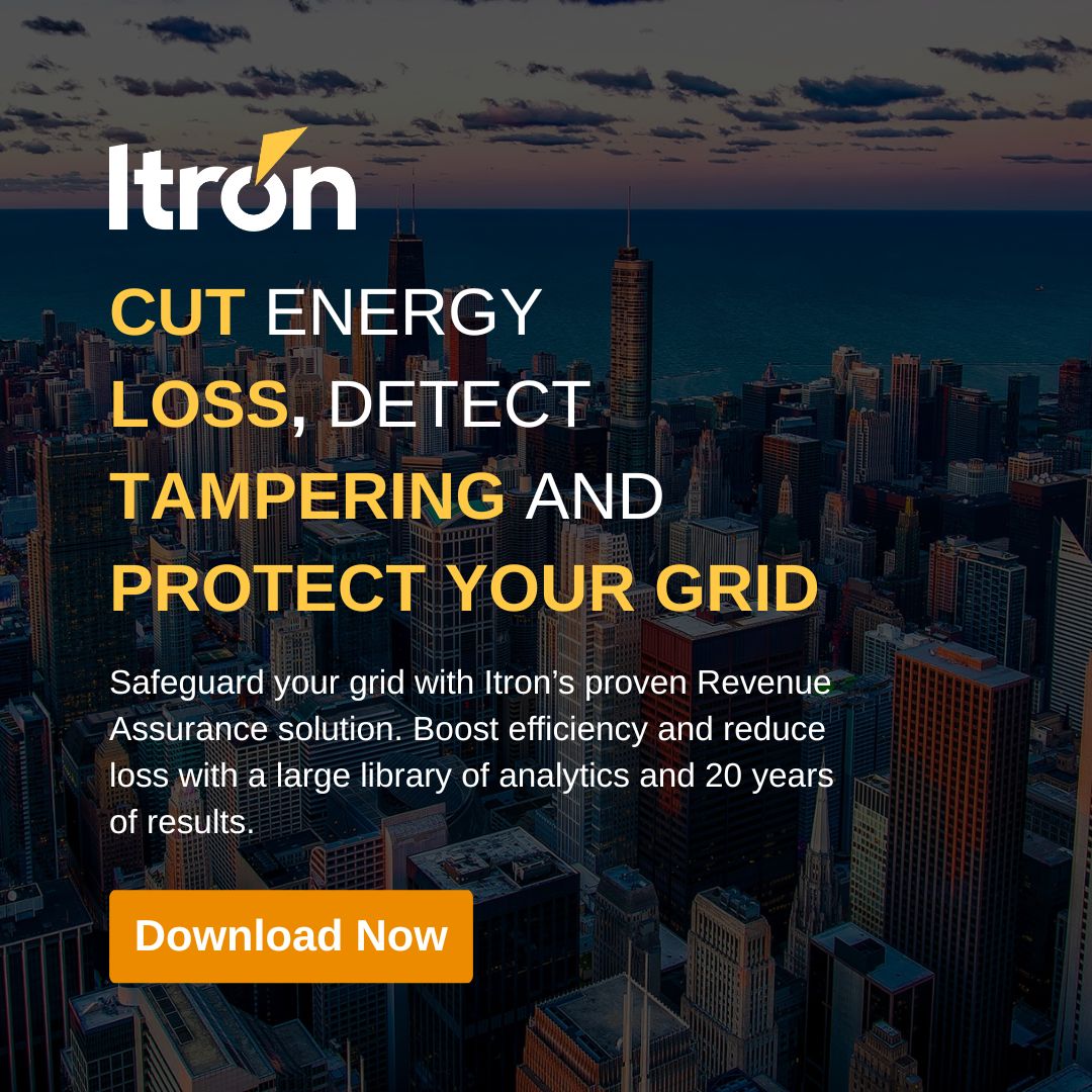 Itron, Inc. ad