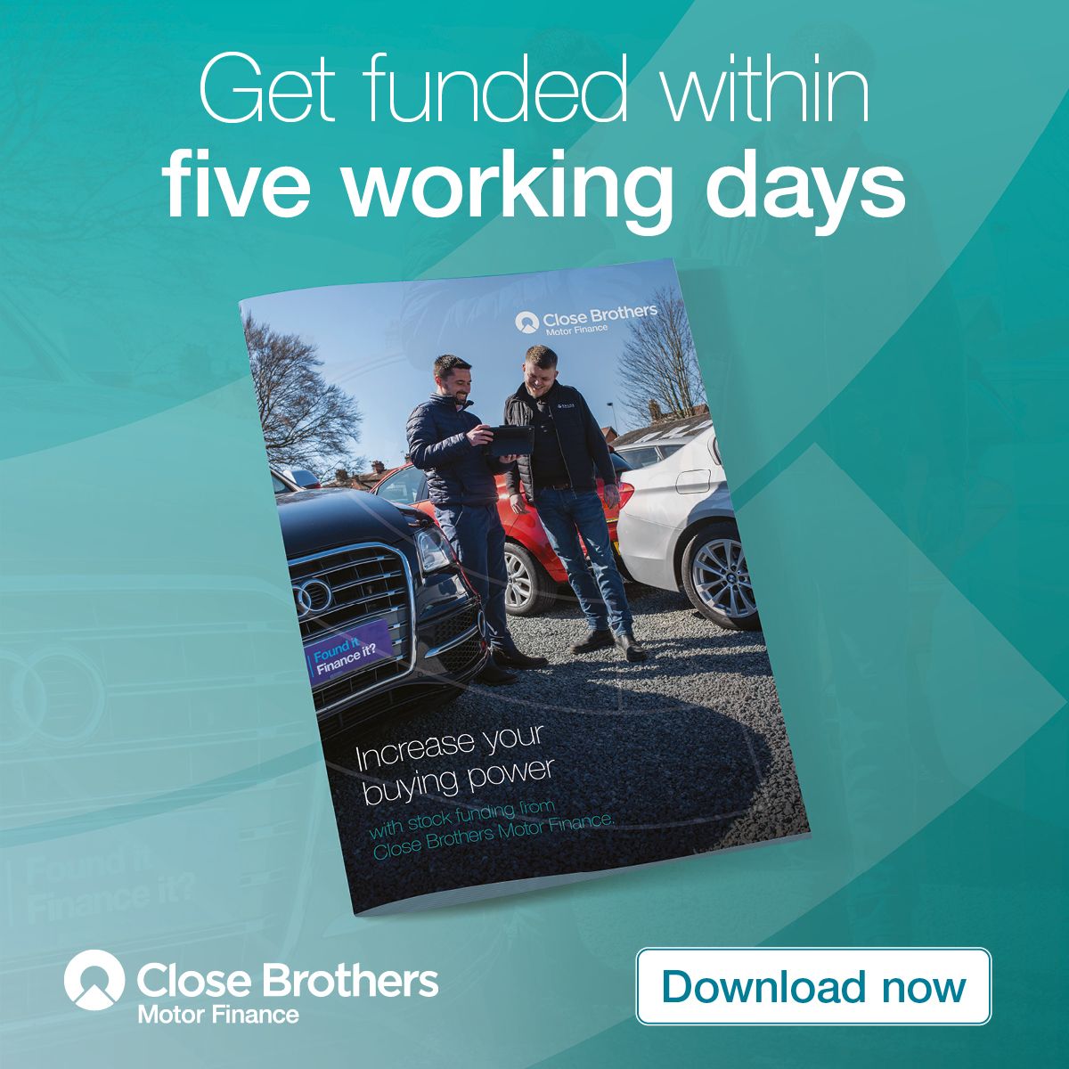 Close Brothers Motor Finance ad