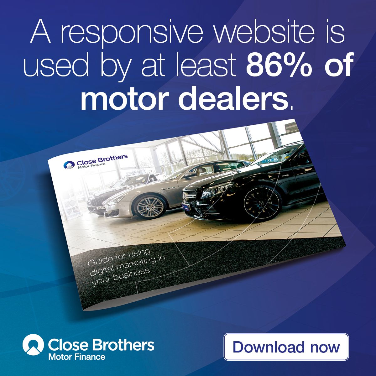Close Brothers Motor Finance ad