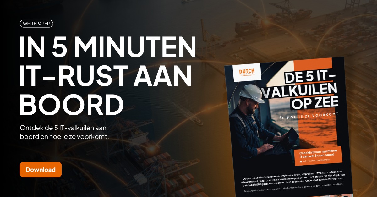 Dutch IT Supplier ad