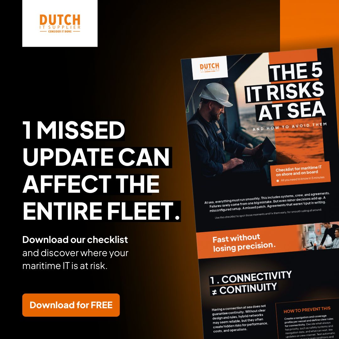 Dutch IT Supplier ad