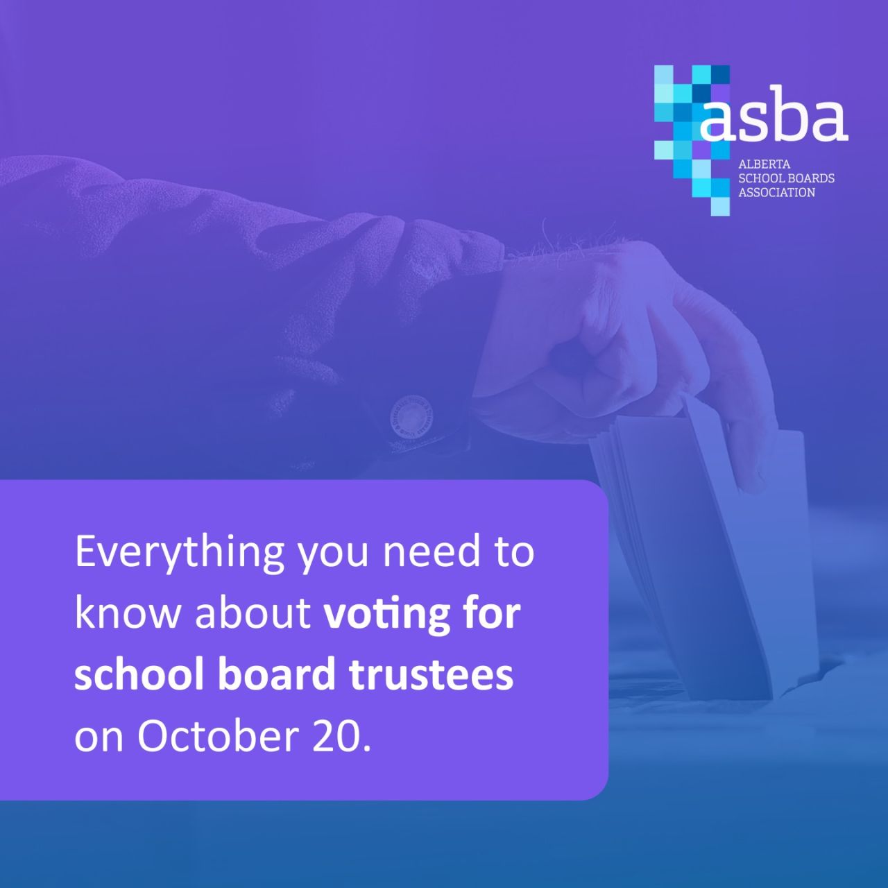 Alberta School Boards Association ad