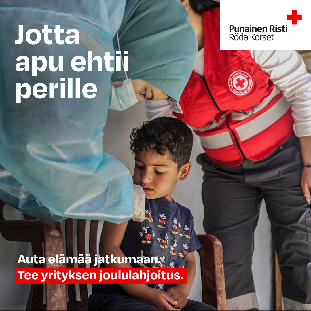 Finnish Red Cross - Suomen Punainen Risti ad