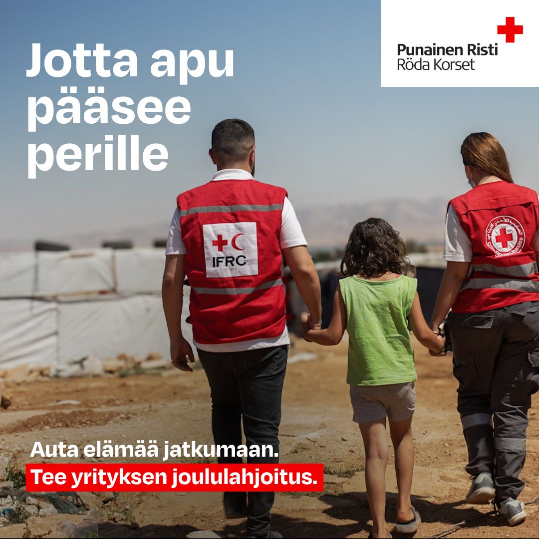 Finnish Red Cross - Suomen Punainen Risti ad