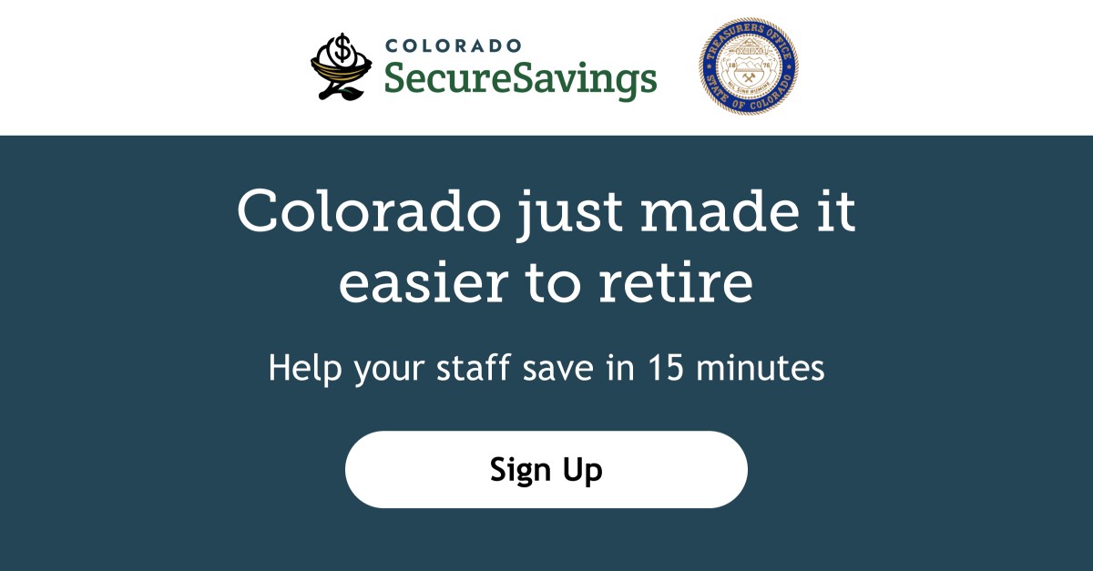 Colorado Department of the Treasury ad