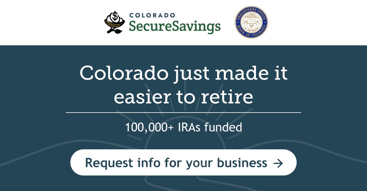 Colorado Department of the Treasury ad