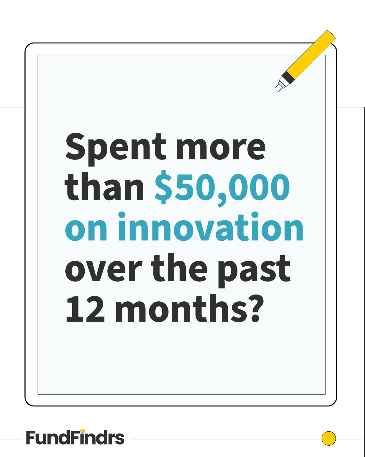FundFindrs - R&D Tax Incentive experts ad