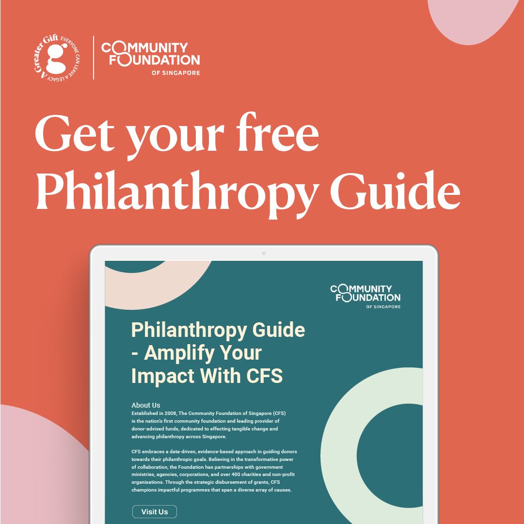 Community Foundation of Singapore ad
