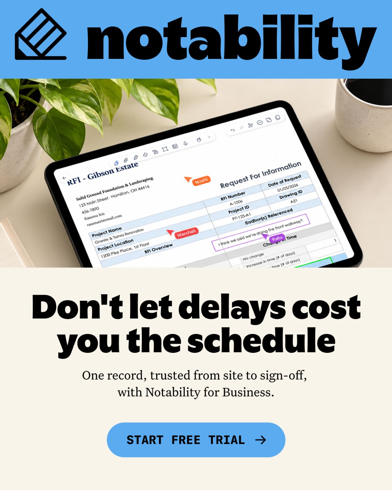 Notability ad