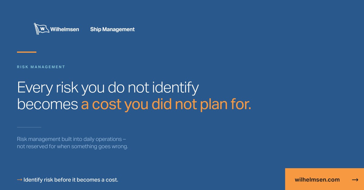 Wilhelmsen Ship Management ad