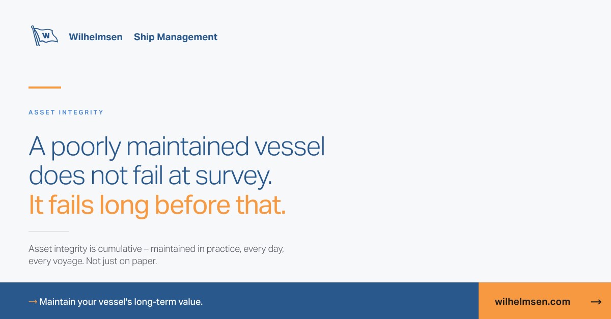Wilhelmsen Ship Management ad