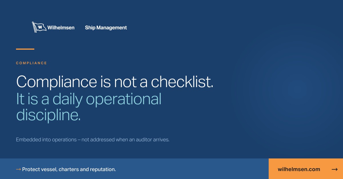 Wilhelmsen Ship Management ad