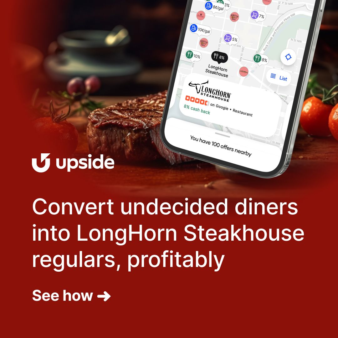 Upside ad