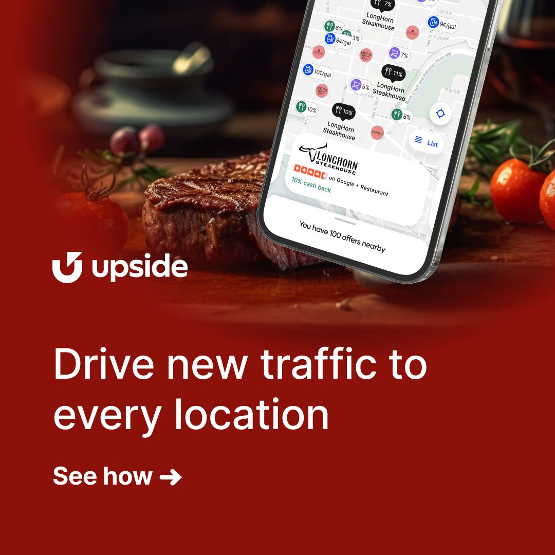 Upside ad