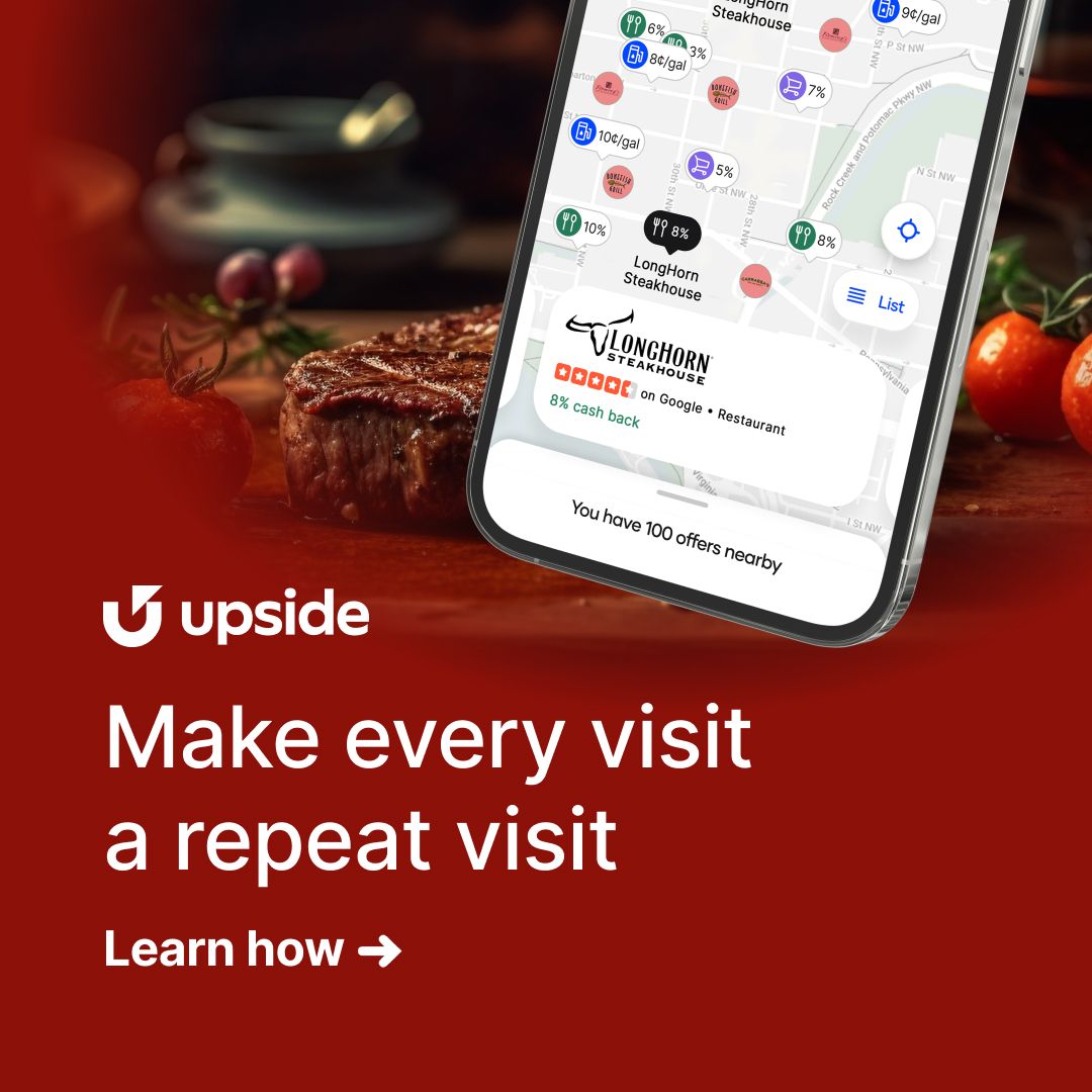 Upside ad