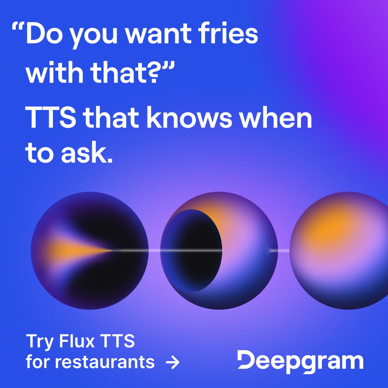 Deepgram ad