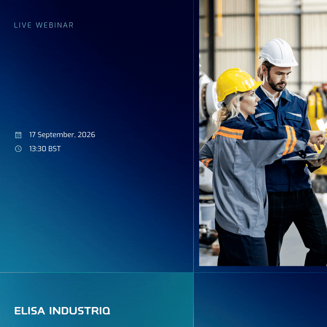 Elisa Industriq UK ad