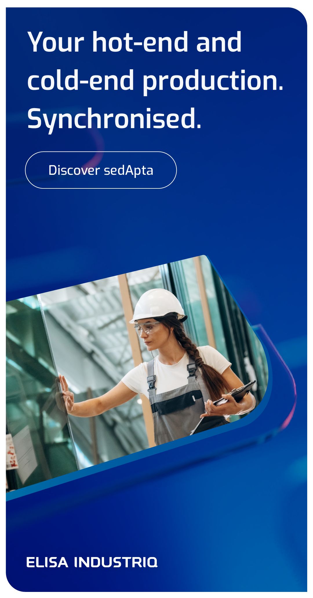 Elisa Industriq UK ad