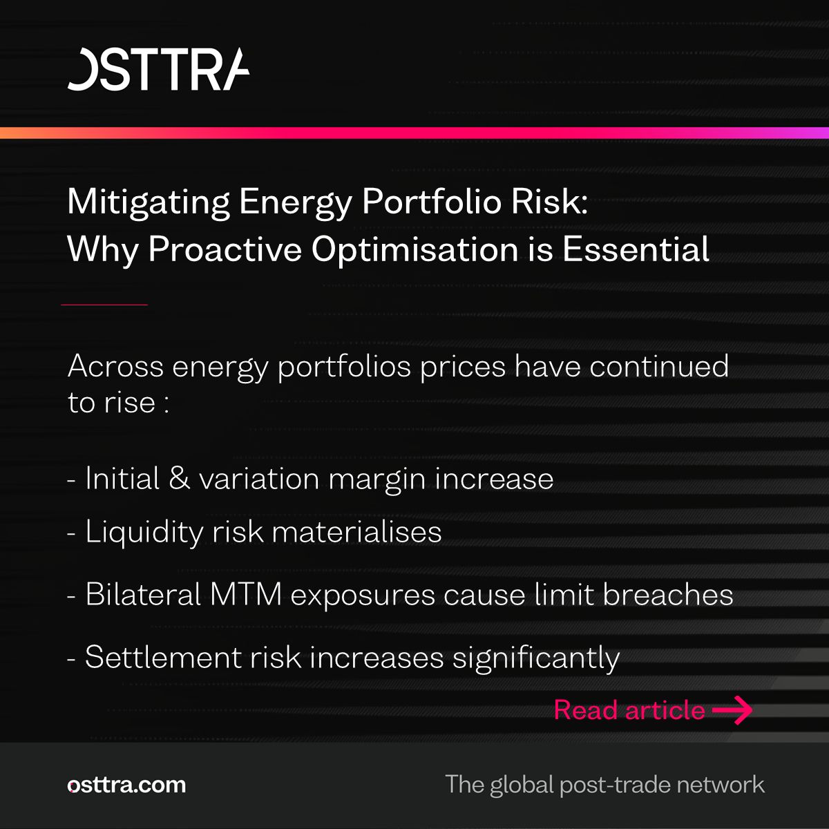 OSTTRA ad