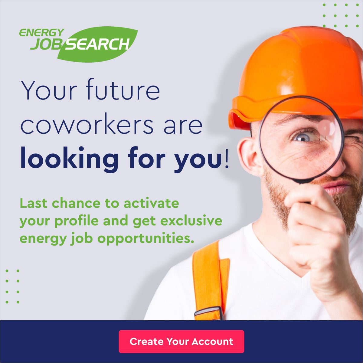 Energy Job Search ad