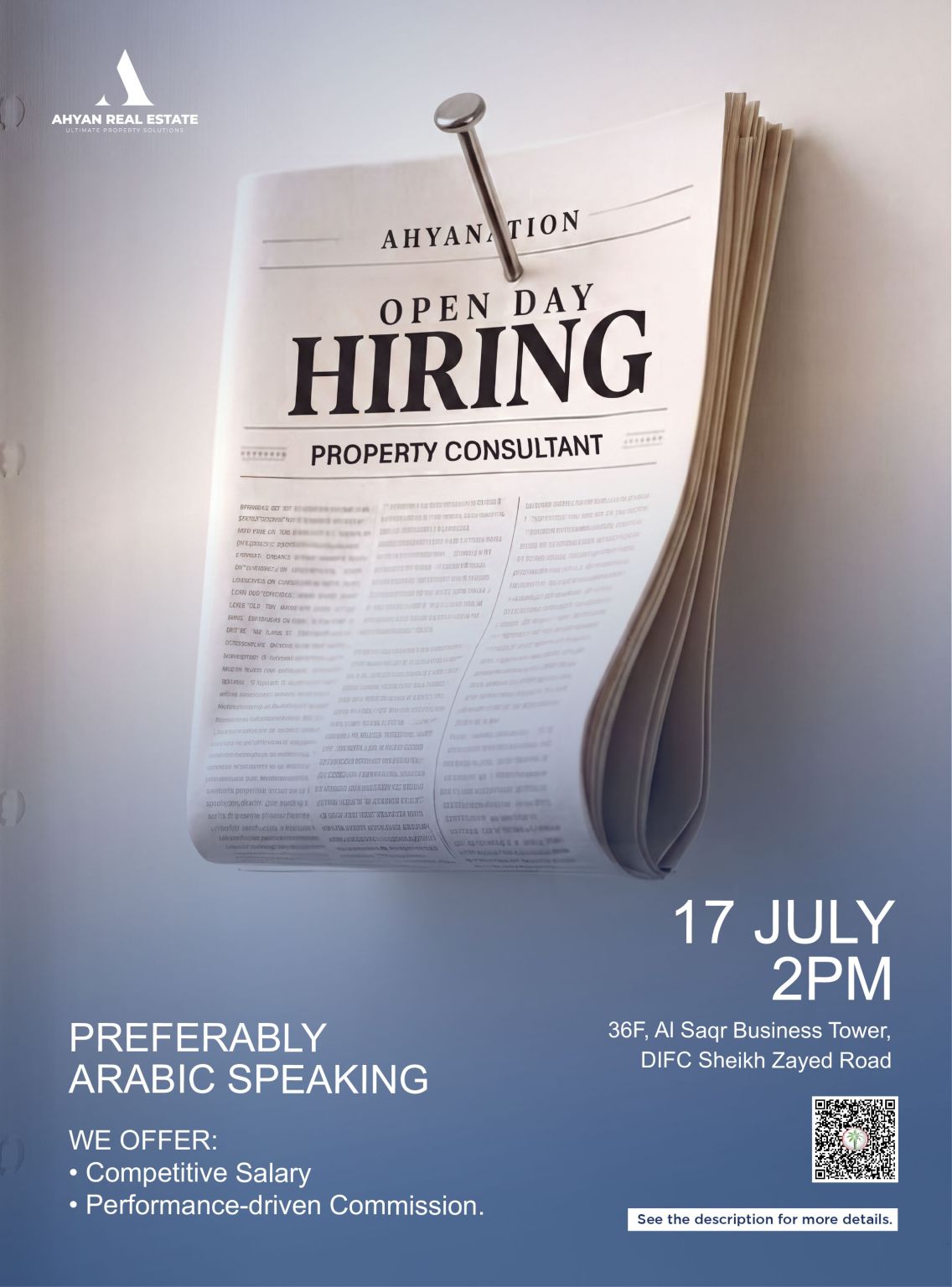 Ahyan Real Estate ad