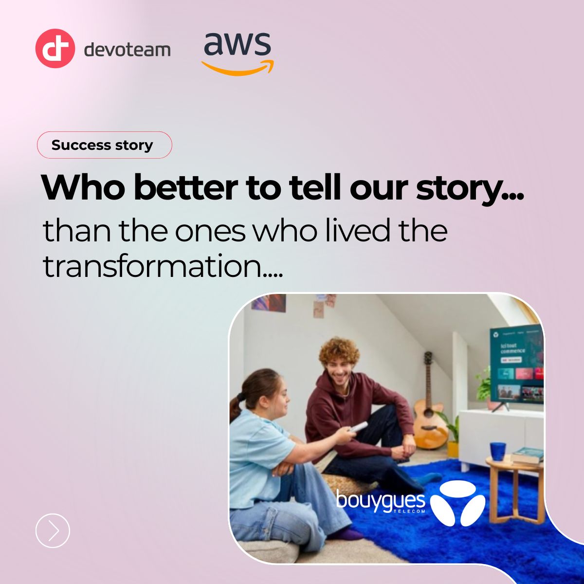 Devoteam | AWS Partner ad