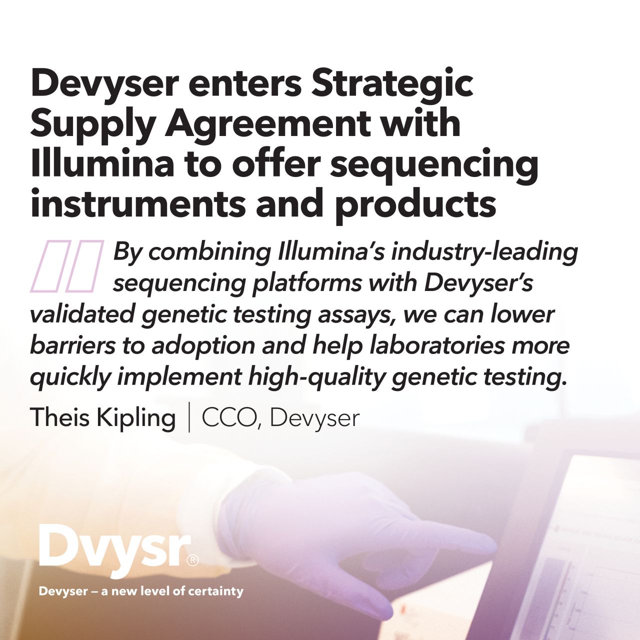 Devyser ad