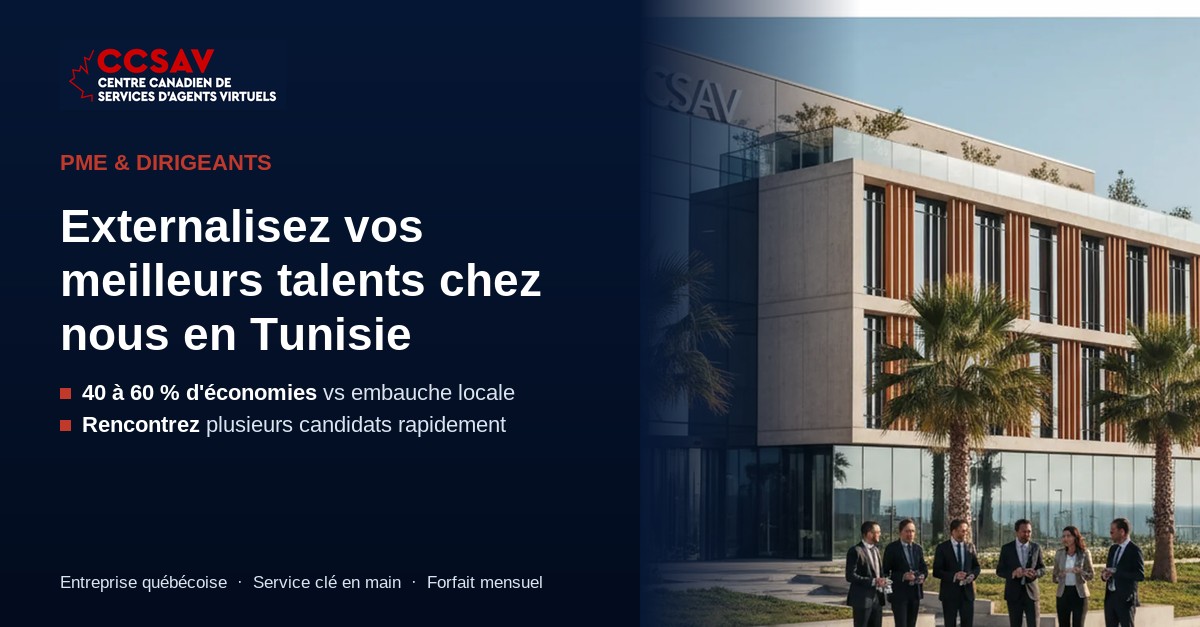 Centre Canadien de Services d’Agents Virtuels - CCSAV ad