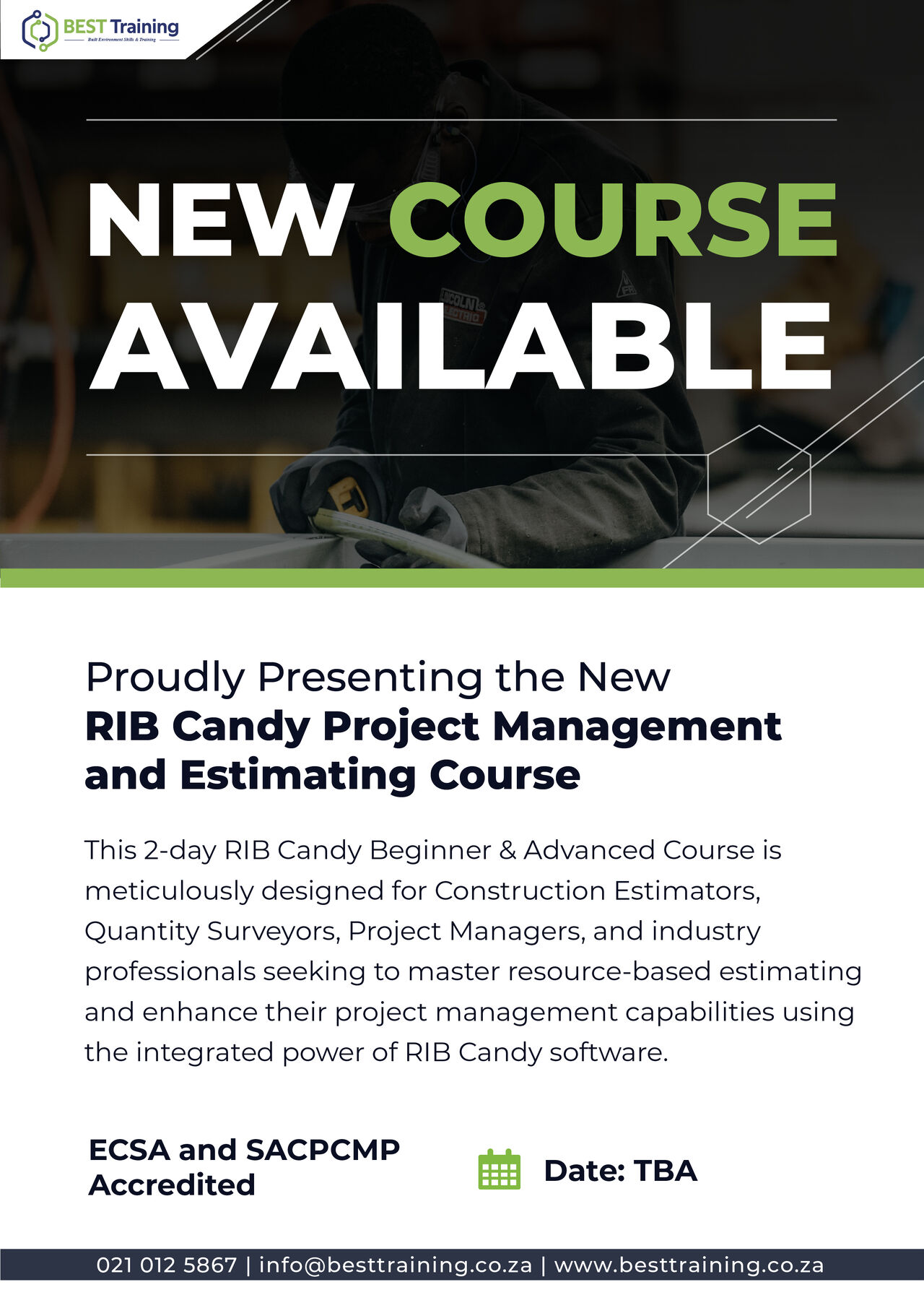 BEST - Built Environment Skills and Training (Pty) Ltd ad