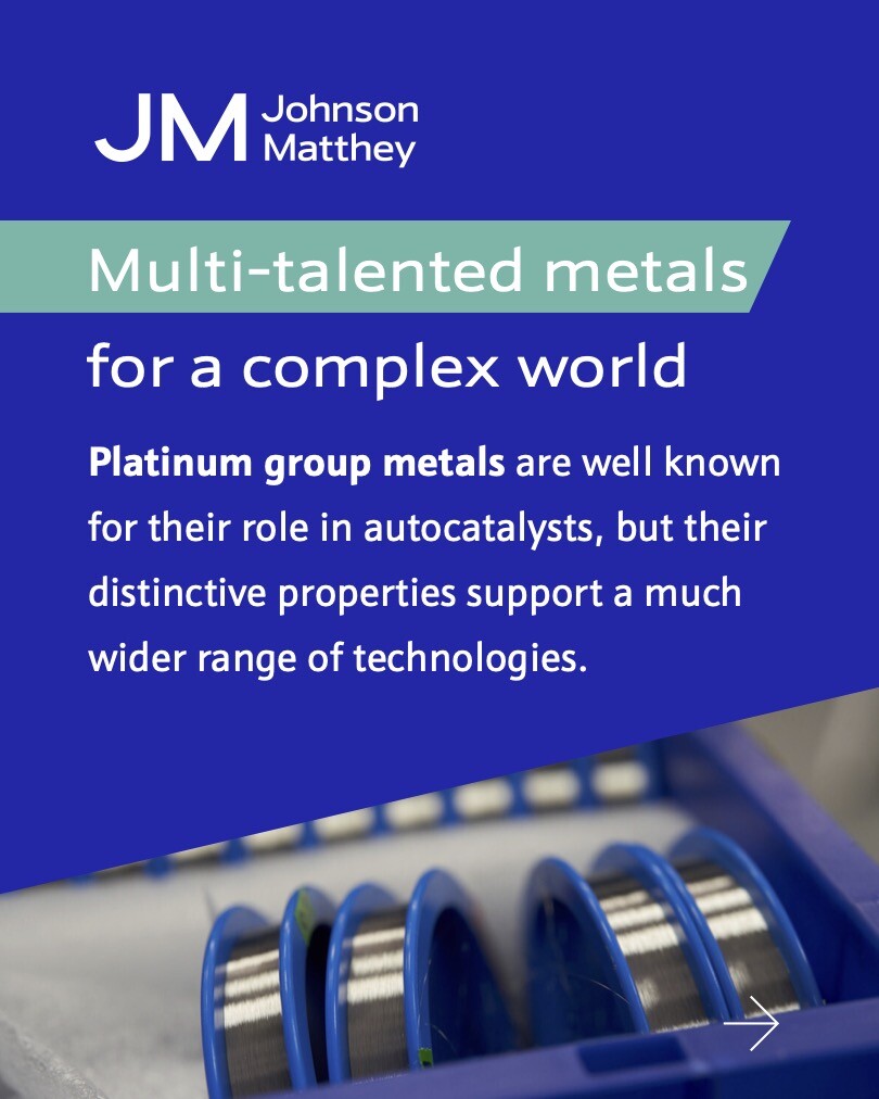 Johnson Matthey ad