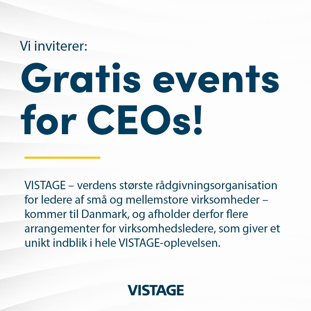 Vistage Worldwide, Inc. ad