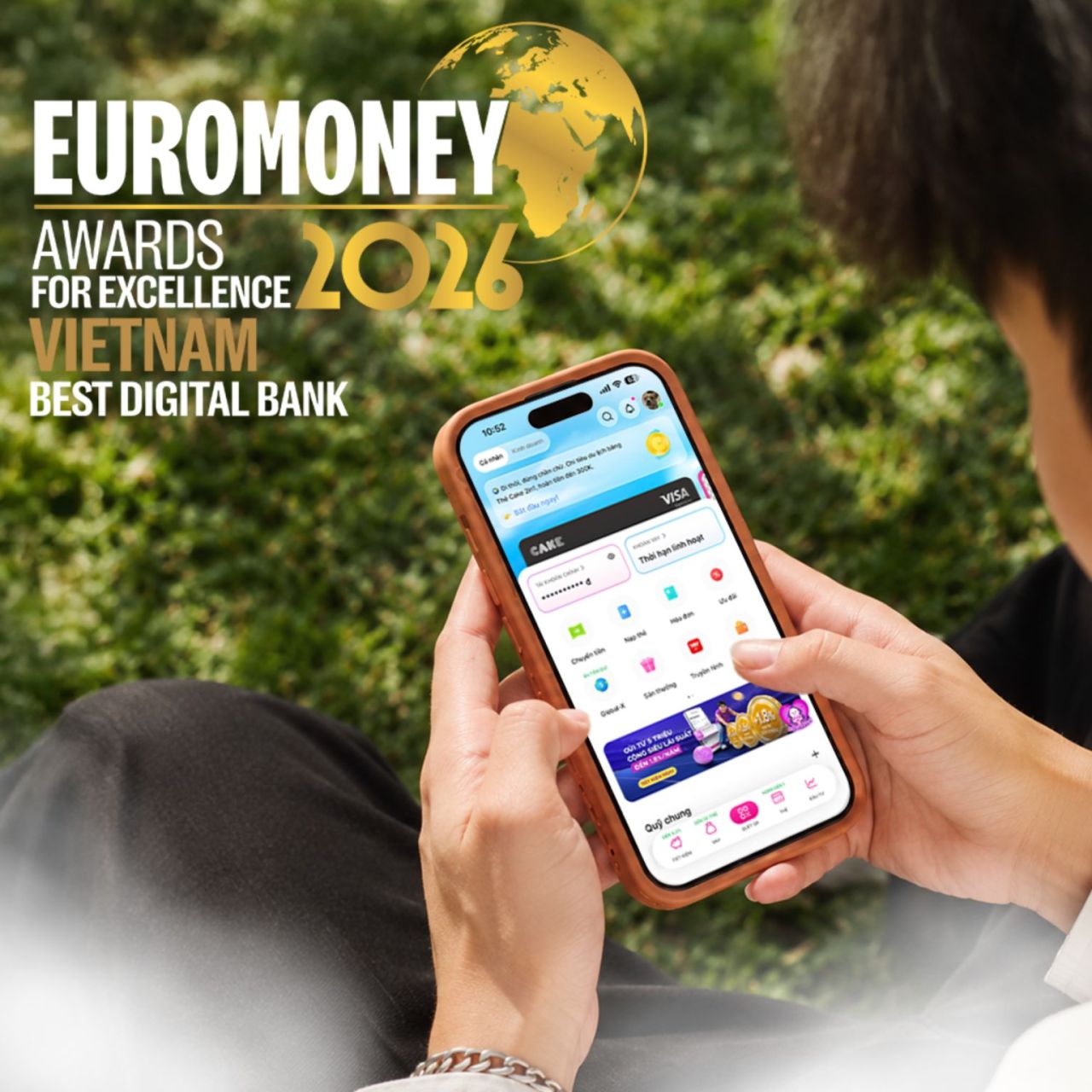 Cake Digital Bank ad