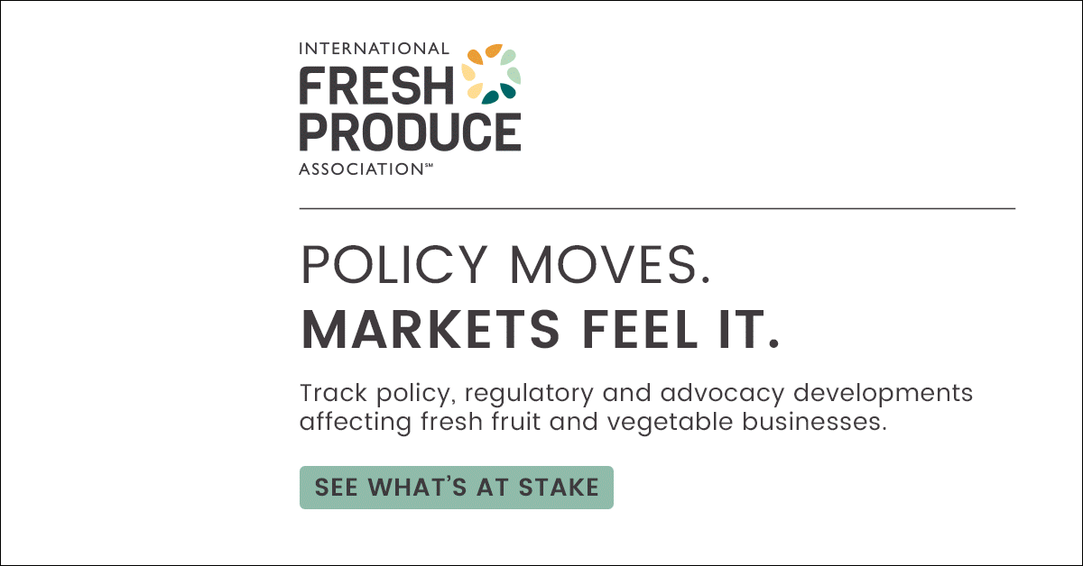 International Fresh Produce Association ad