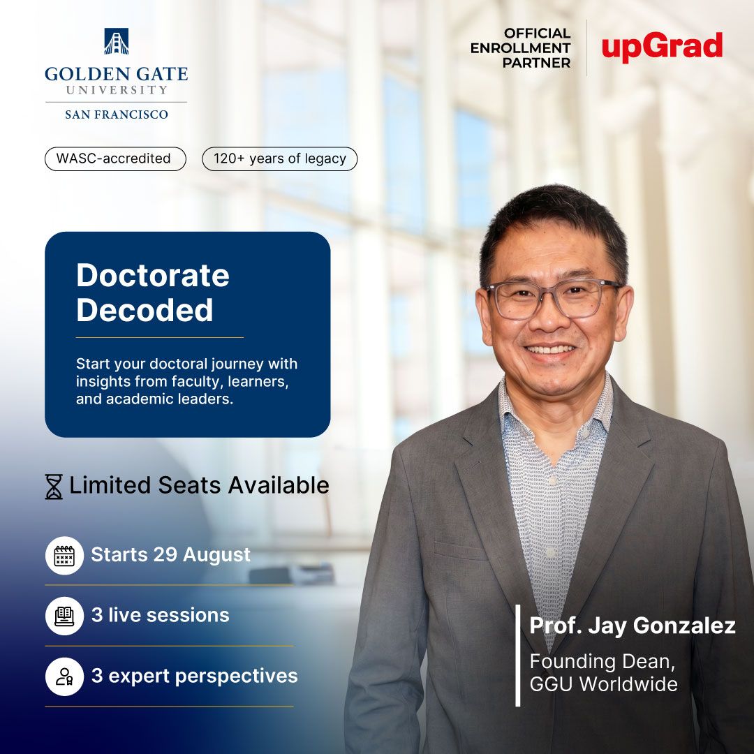 upGrad International ad