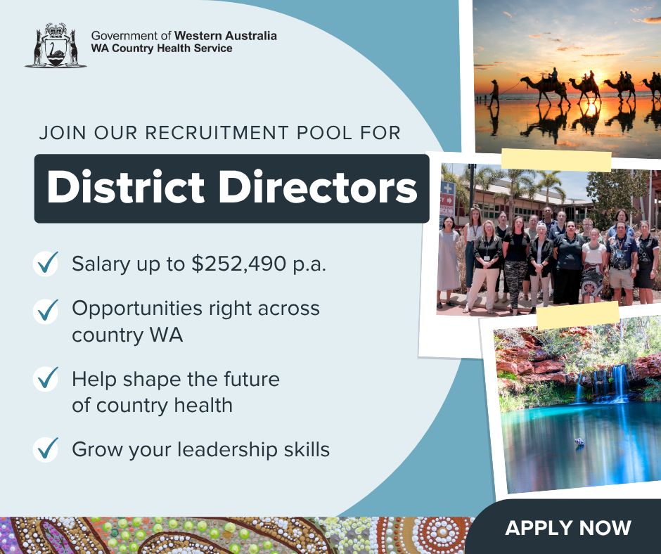 WA Country Health Service ad