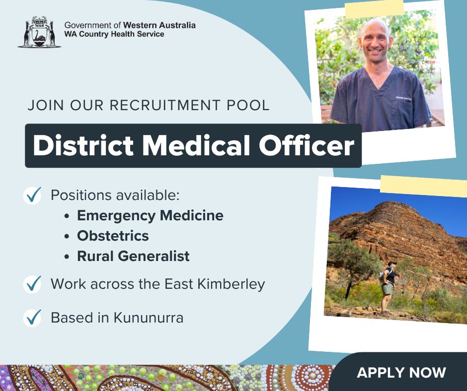 WA Country Health Service ad