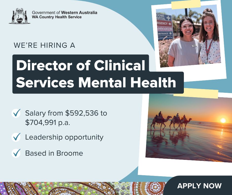 WA Country Health Service ad