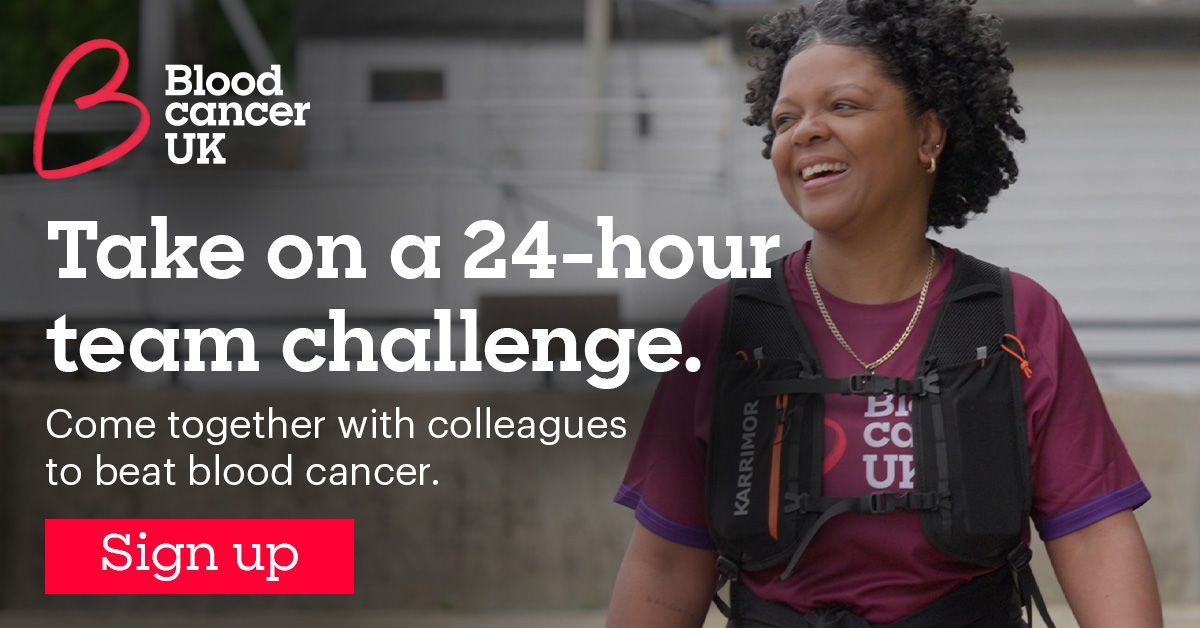 Blood Cancer UK ad